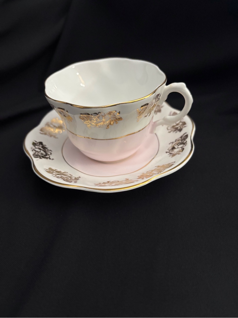 Vintage Crownford Fine Bone China Teacup & Saucer